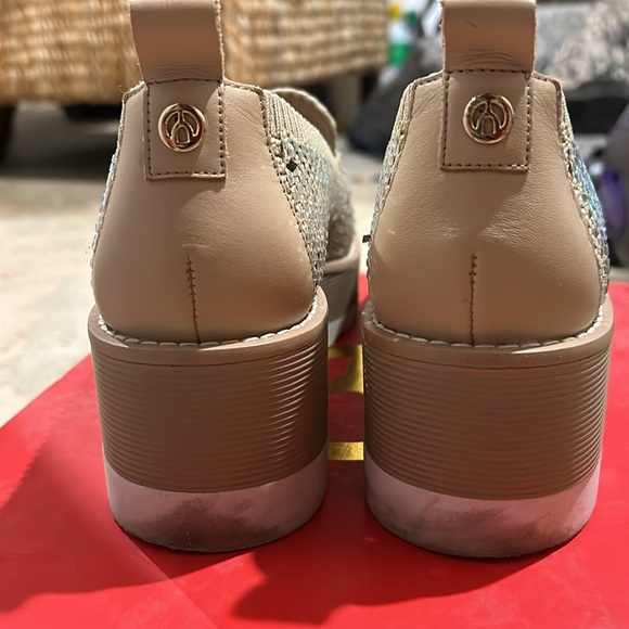 Rhinestone Embellished Platform Shoes - Picture 7 of 8